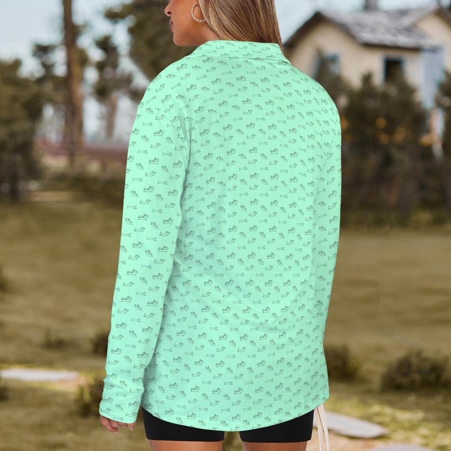 Dachshunds Half Zip