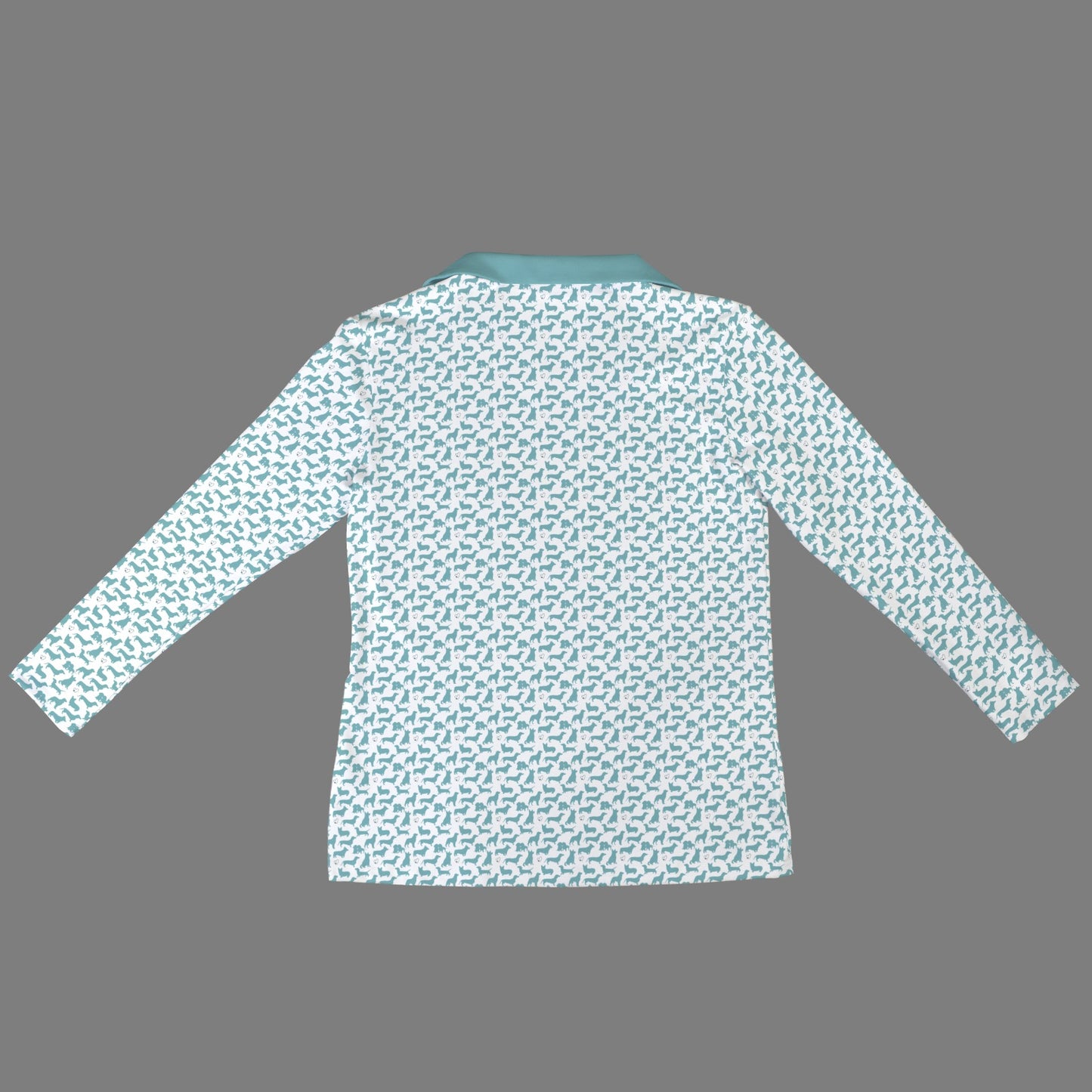 dogs half zip