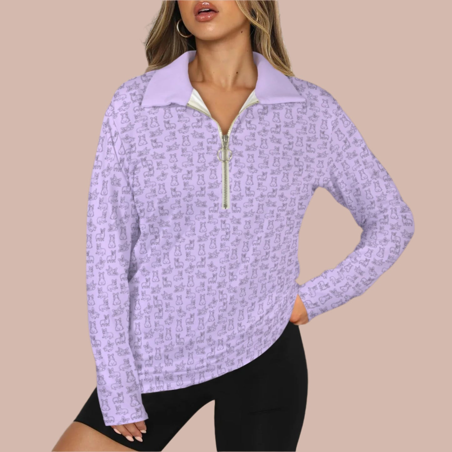 Corgi Half Zip